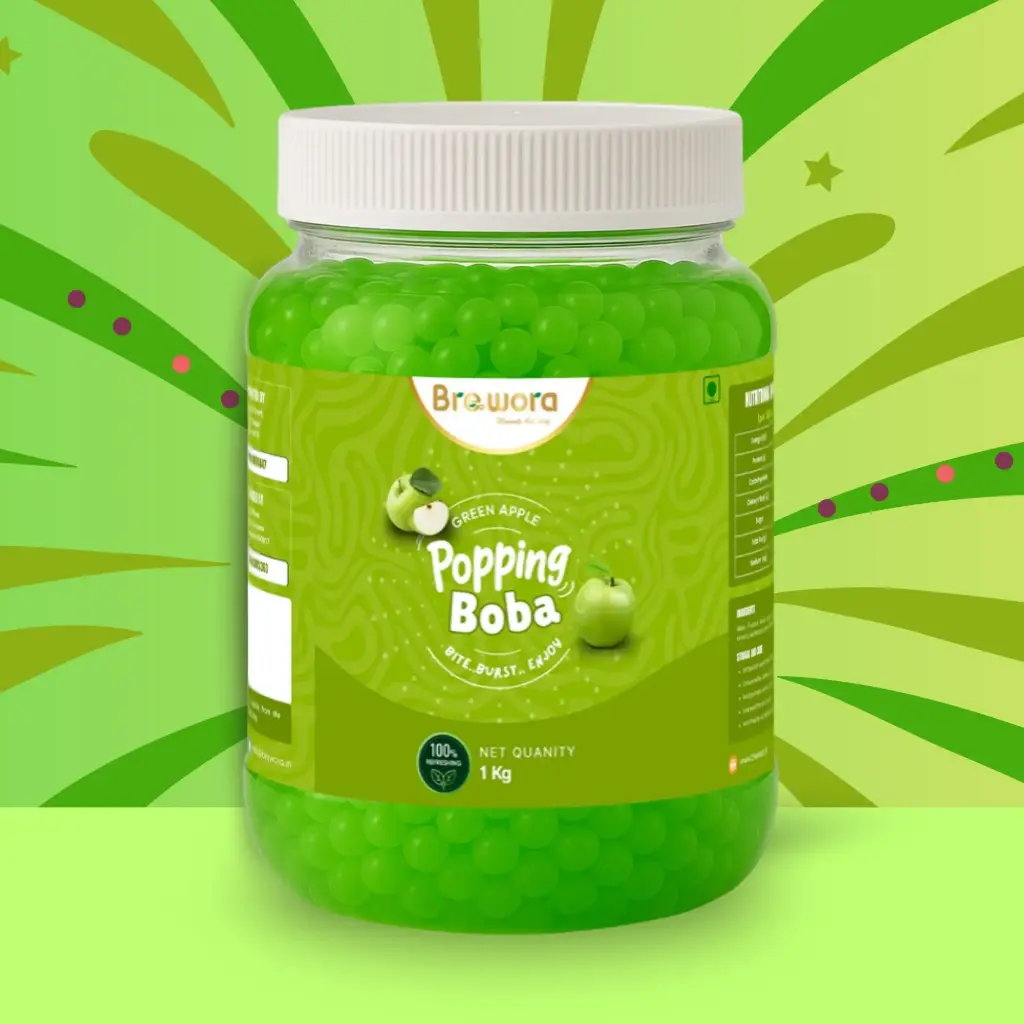 [PBGA01] Green Apple Popping Boba