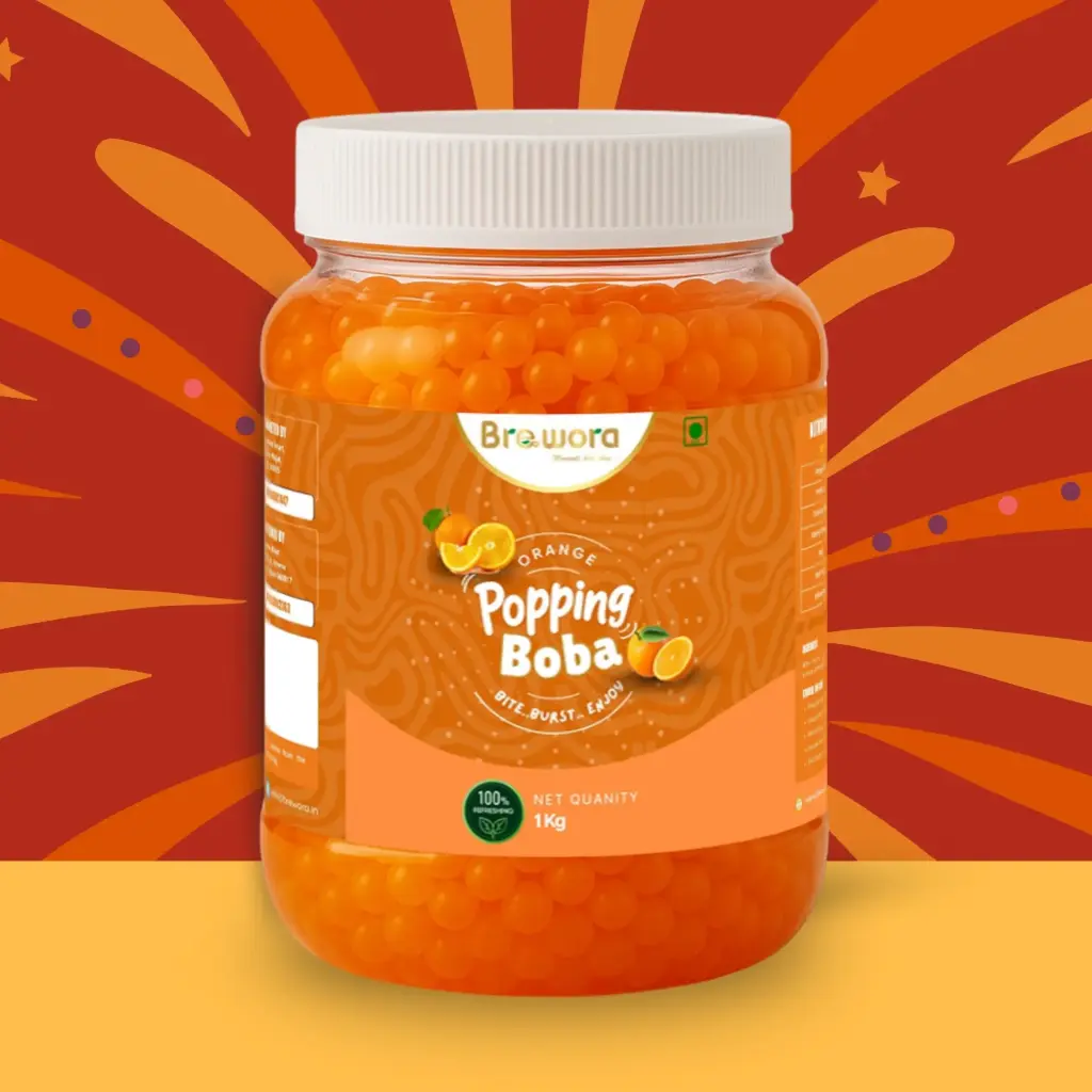 [PBO01] Orange Popping Boba