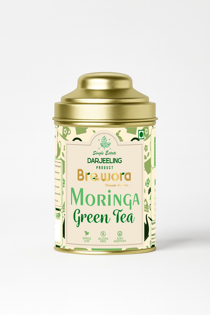 Moringa Green Tea Tin