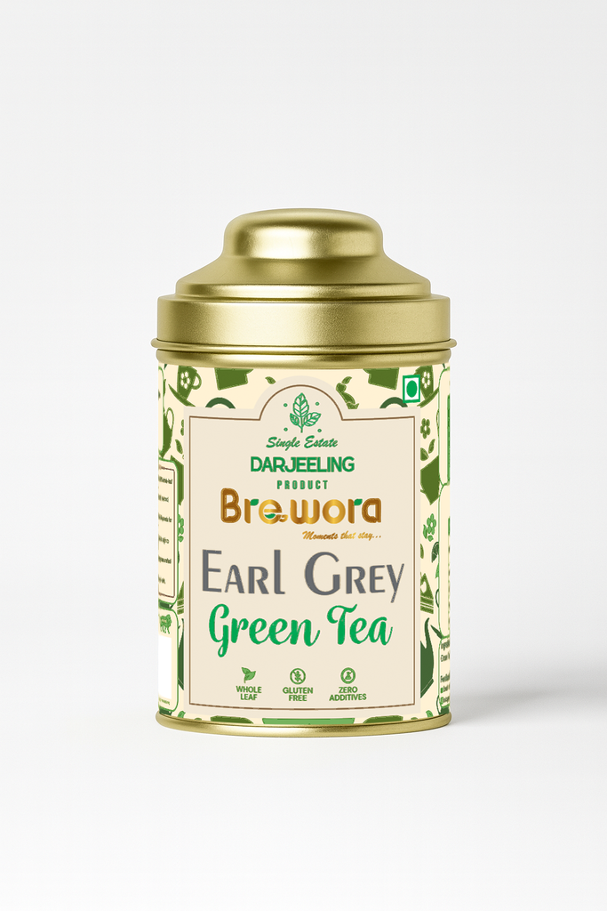 Earl Grey Green Tea Tin